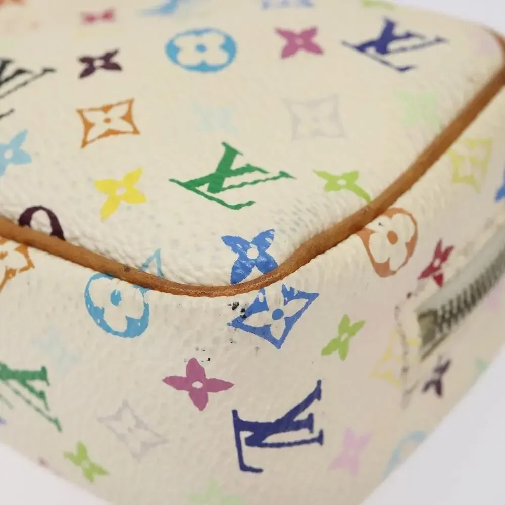 Louis Vuitton Monogram Multicolor Trousse Wapity White Pouch